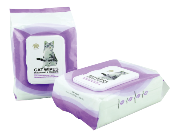 Non toxic pet cleaning wipes